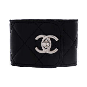 Chanel Cc Turnlock Cuff Bracelet #249222C62B